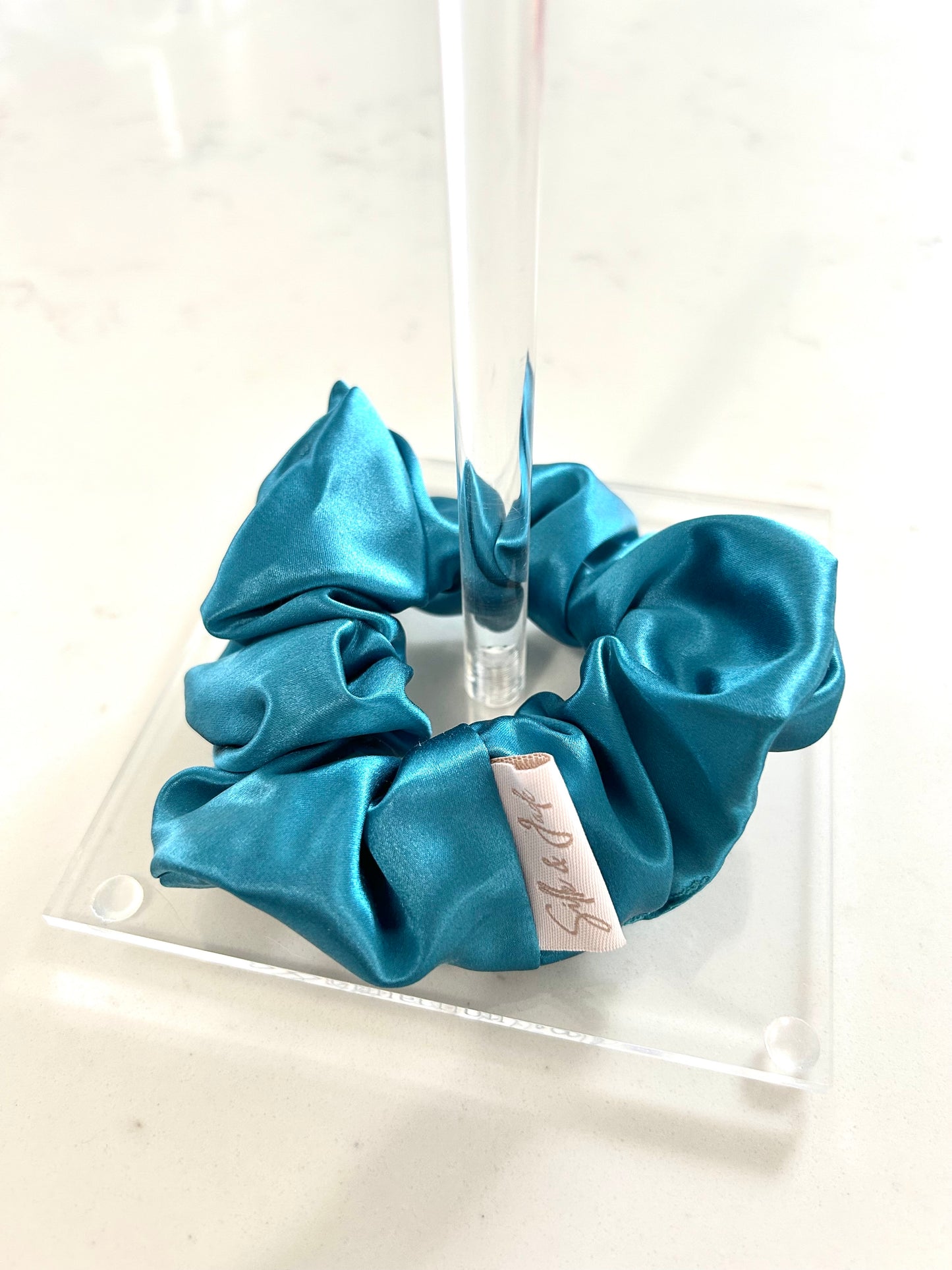Sapphire - Grande - Mulberry Silk Scrunchie