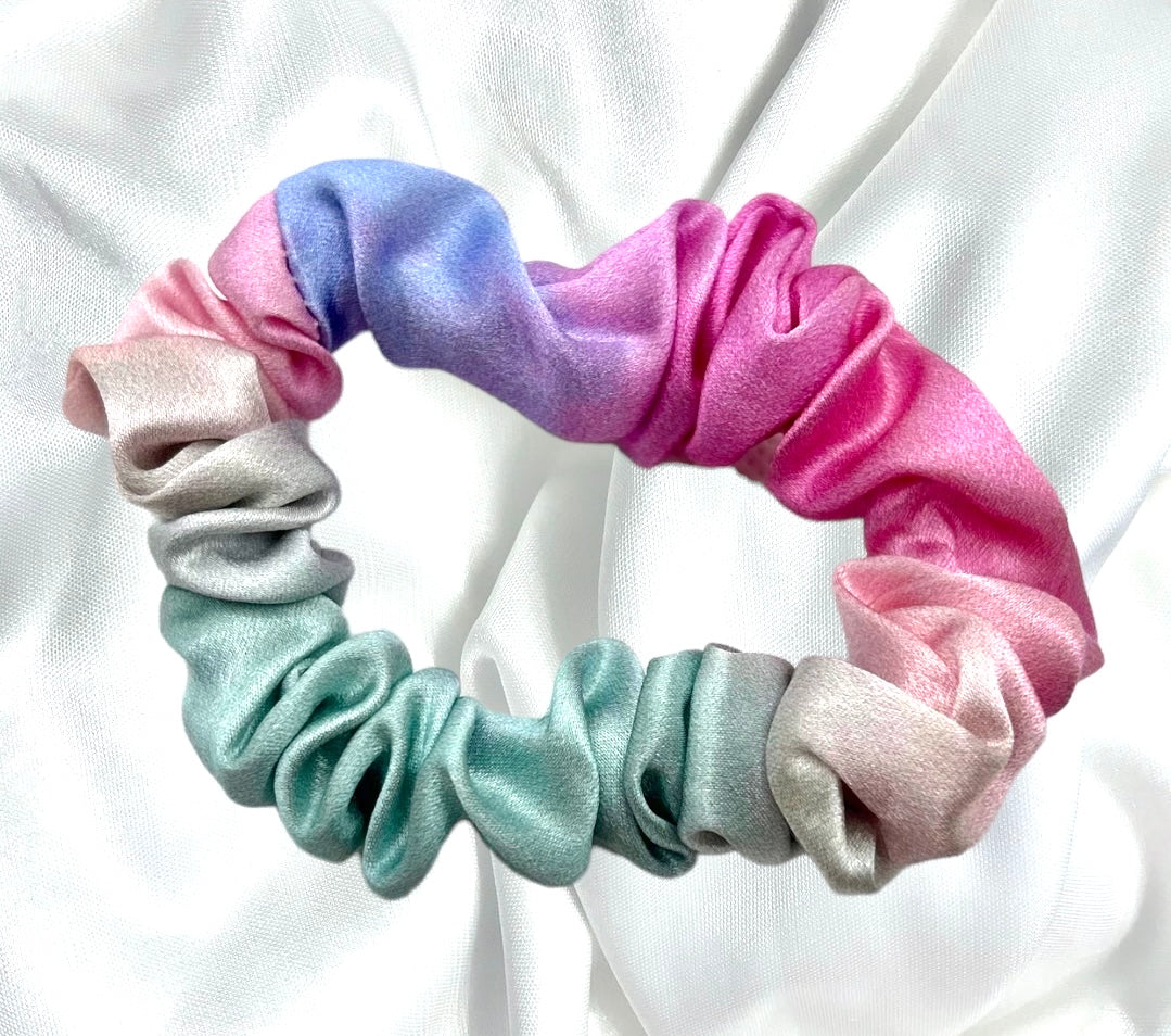 Mermaid - Mini - Mulberry Silk Scrunchie