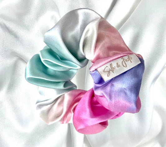 Mermaid - Grande - Mulberry Silk Scrunchie