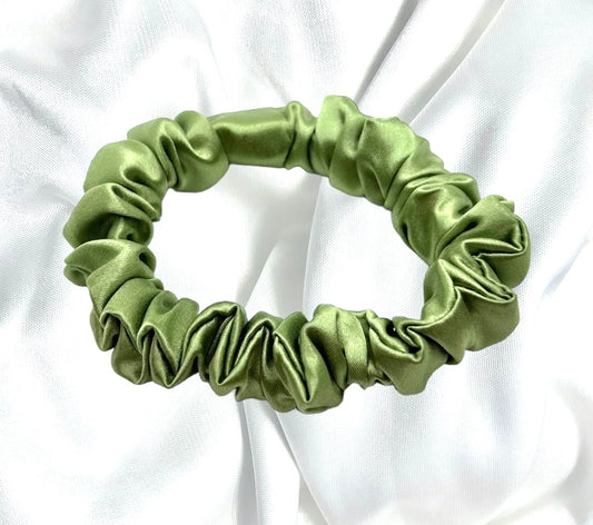 Jade - Mini - Mulberry Silk Scrunchie