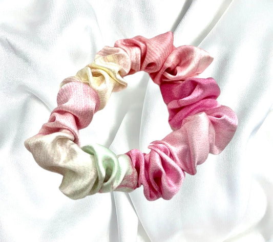 Peony - Mini - Mulberry Silk Scrunchie