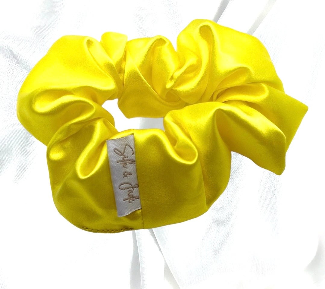 Lemon Drop - Grande - Mulberry Silk Scrunchie