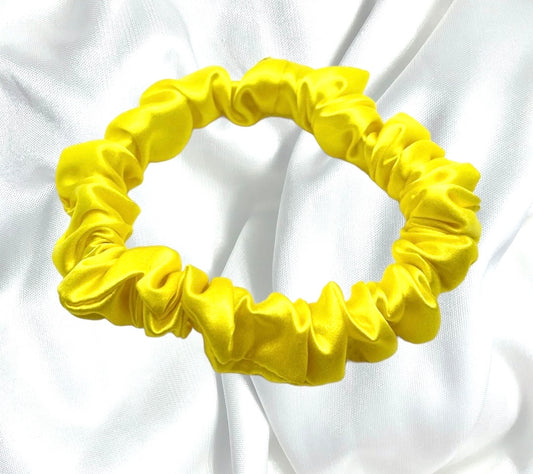 Lemon Drop - Mini - Mulberry Silk Scrunchie