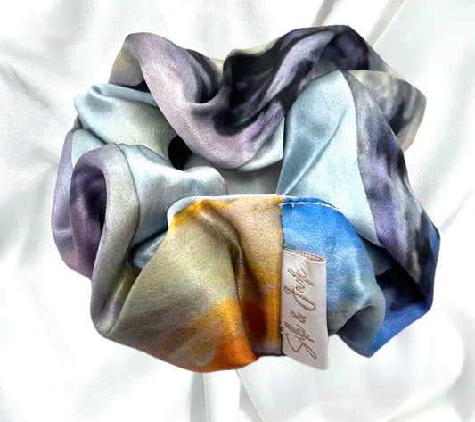 Haze - Grande - Mulberry Silk Scrunchie