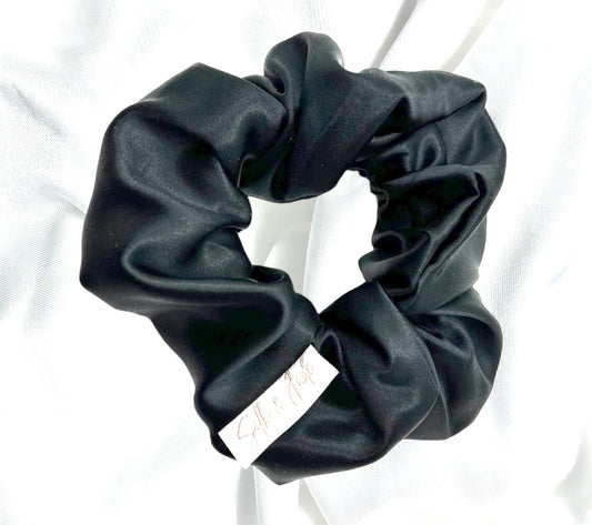 Onyx - Grande - Mulberry Silk Scrunchie