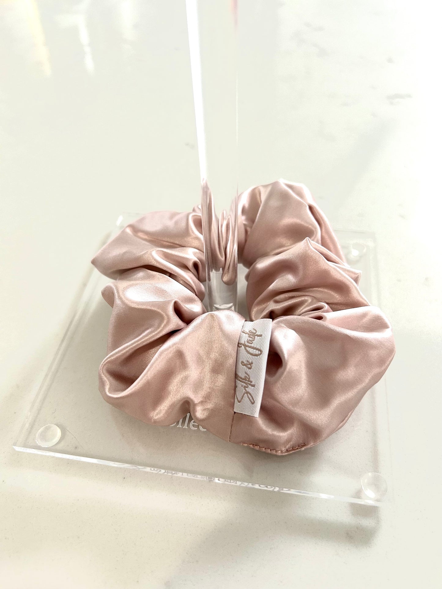 Blush - Grande - Mulberry Silk Scrunchie