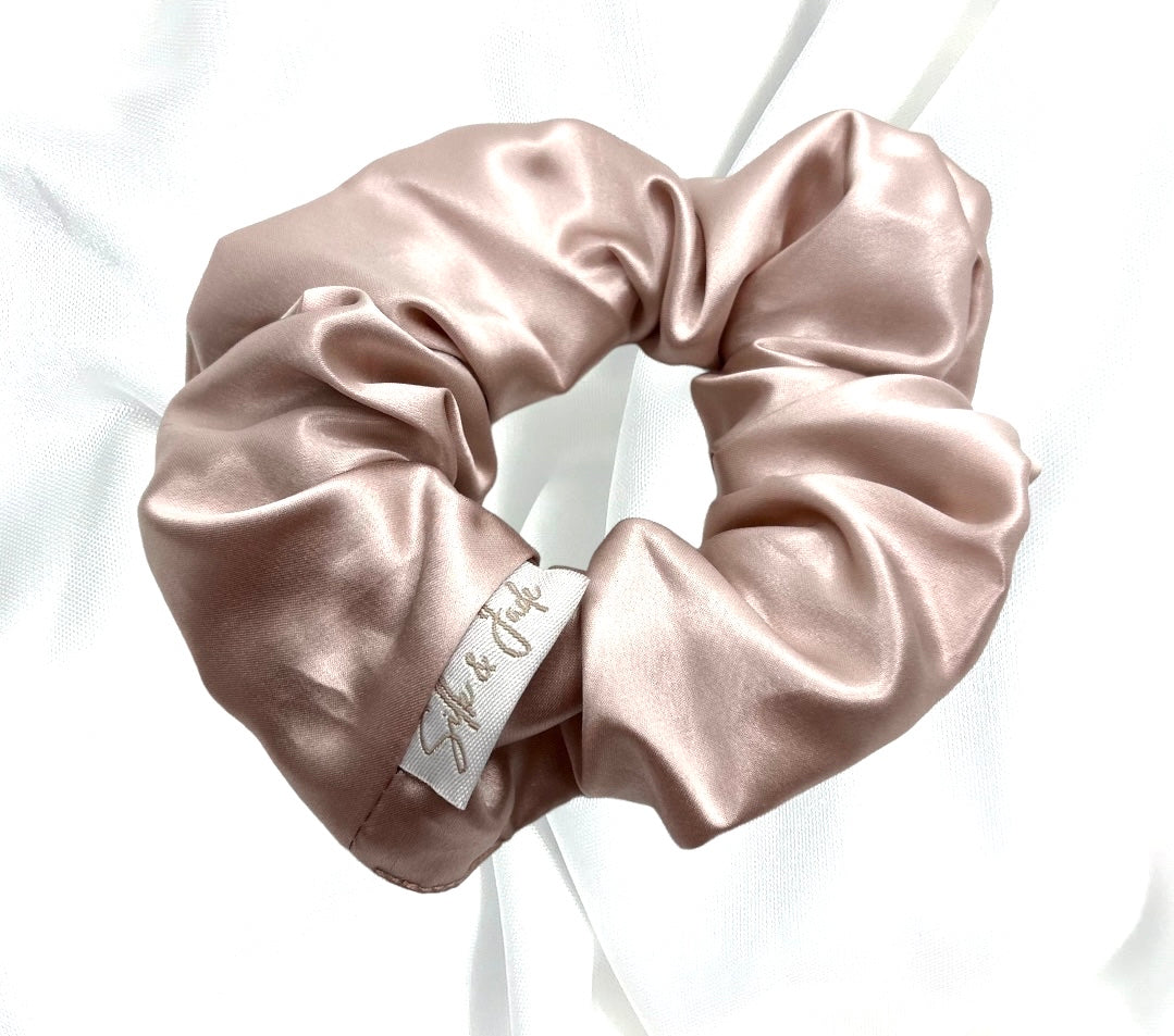 Blush - Grande - Mulberry Silk Scrunchie