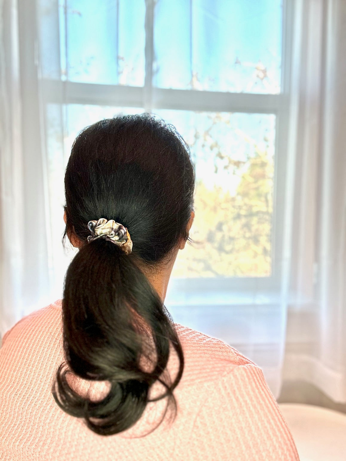 Haze - Mini - Mulberry Silk Scrunchie