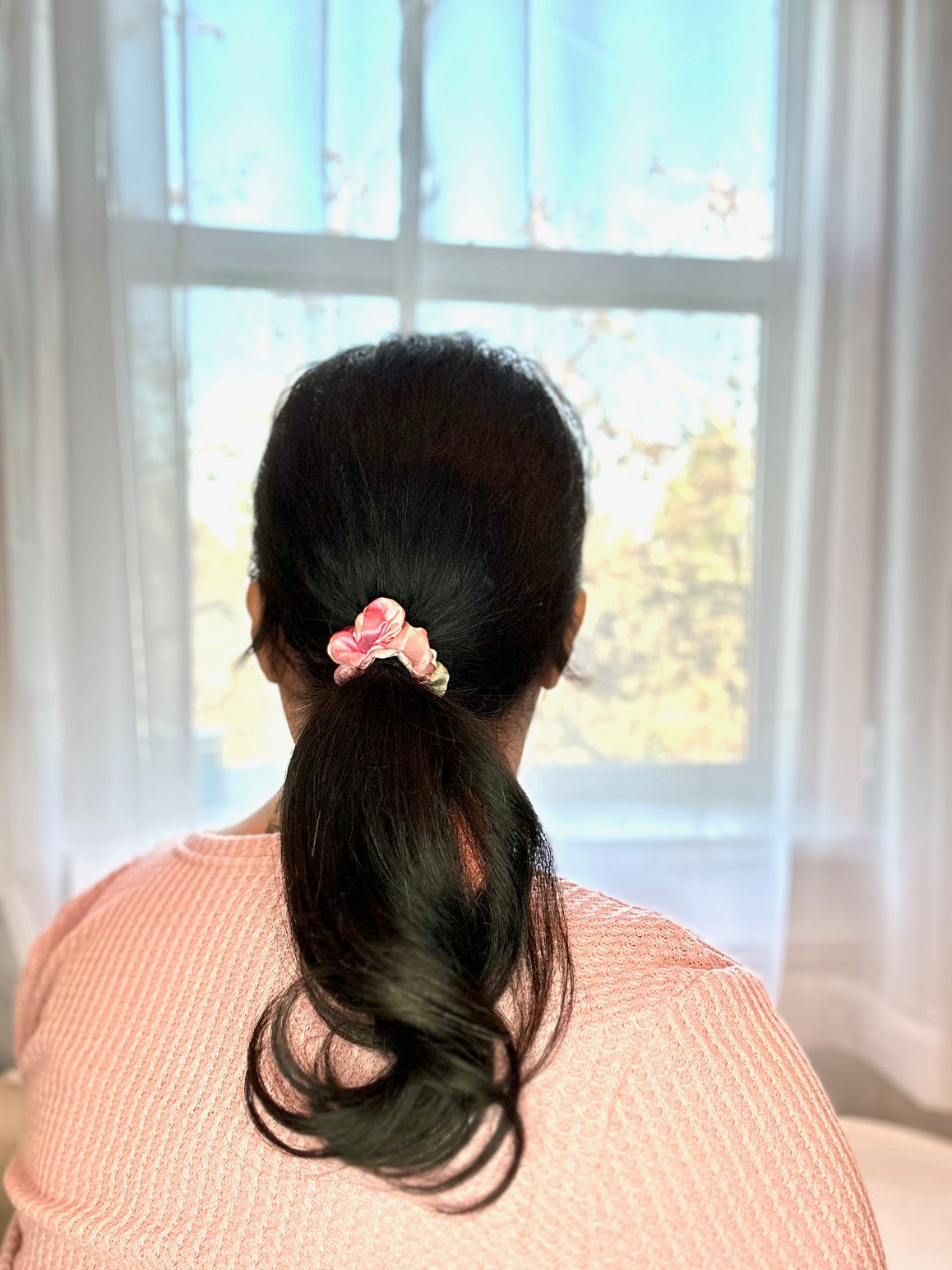 Mermaid - Mini - Mulberry Silk Scrunchie