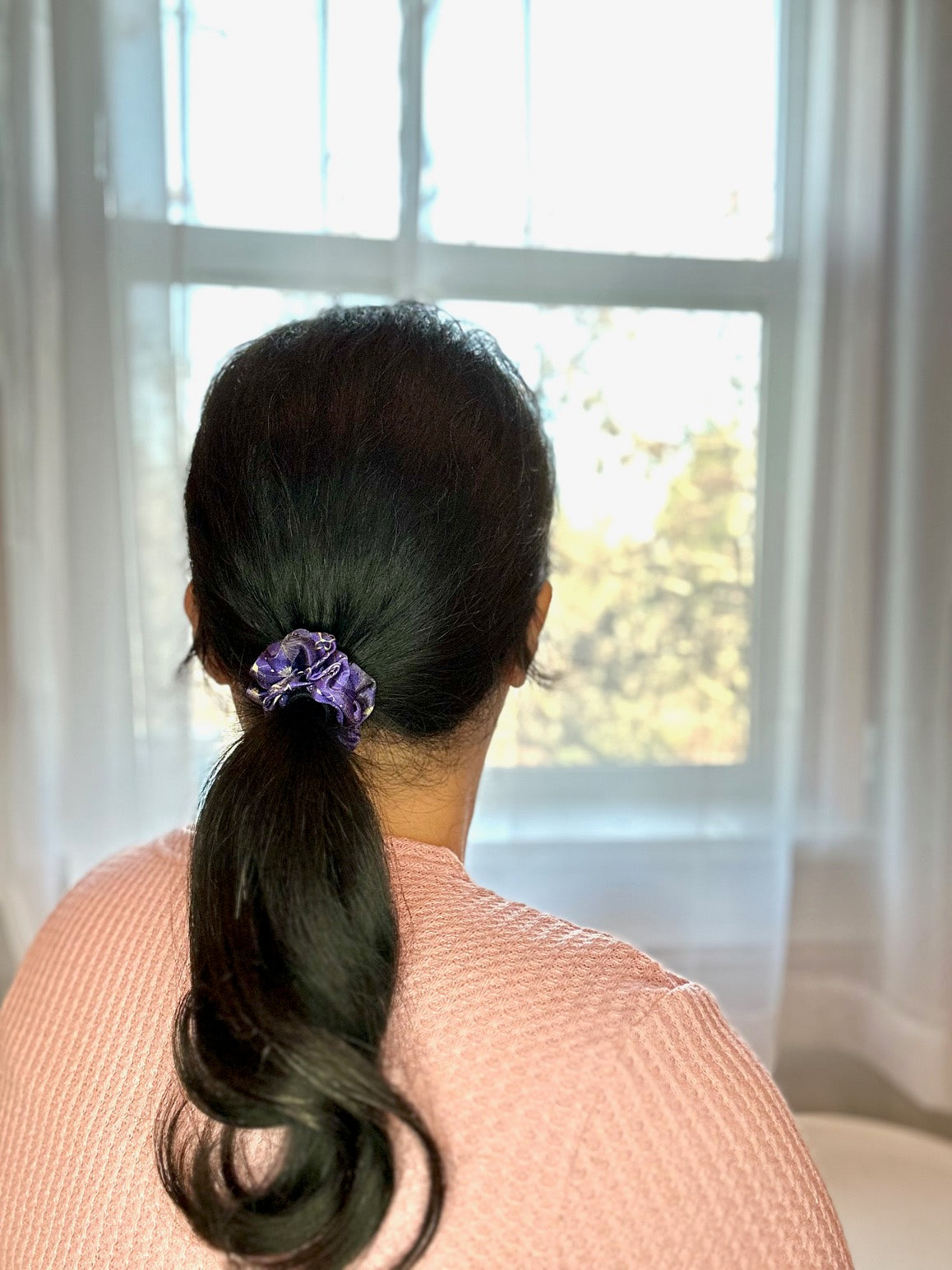 Nightingale - Mini - Mulberry Silk Scrunchie